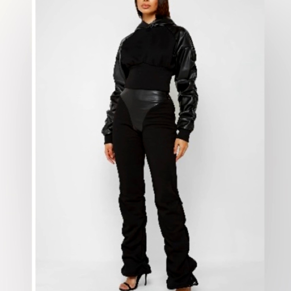SOLD ManiereDe Voir Black Women's Jumpsuit
